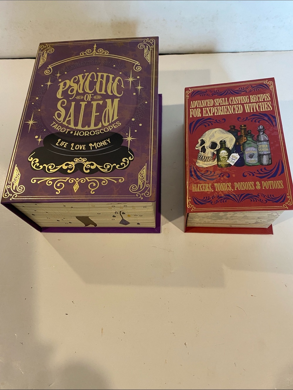 NWT Set of Two Witch Storage Boxes